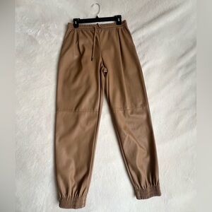 ZARA | WOMENS JOGGERS PANTS IN CAMEL